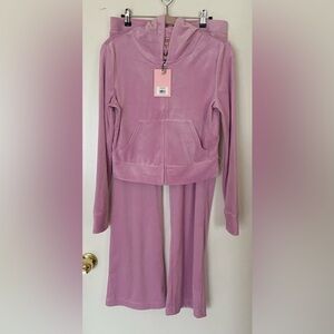 Juicy Couture Pink Velour Tracksuit
